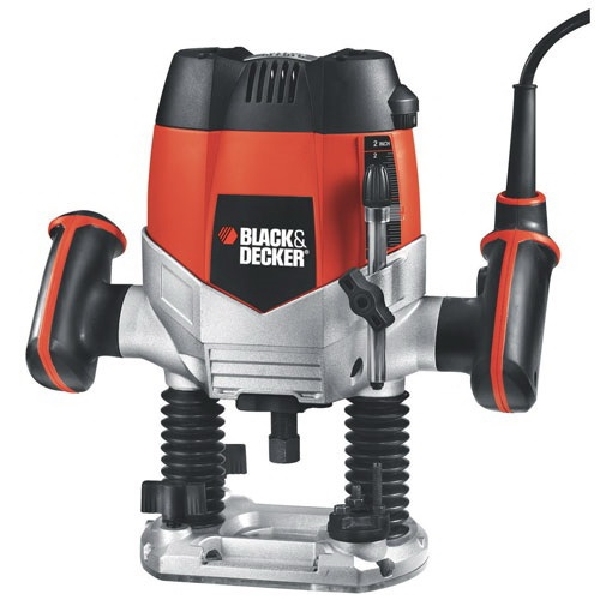 Black & Decker RP250 10 Amp Variable Speed Plunge Router + Bits!