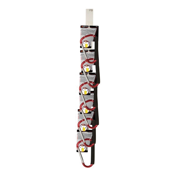 Performance Tool W463 Jumbo Carabiner, Aluminum, Assorted