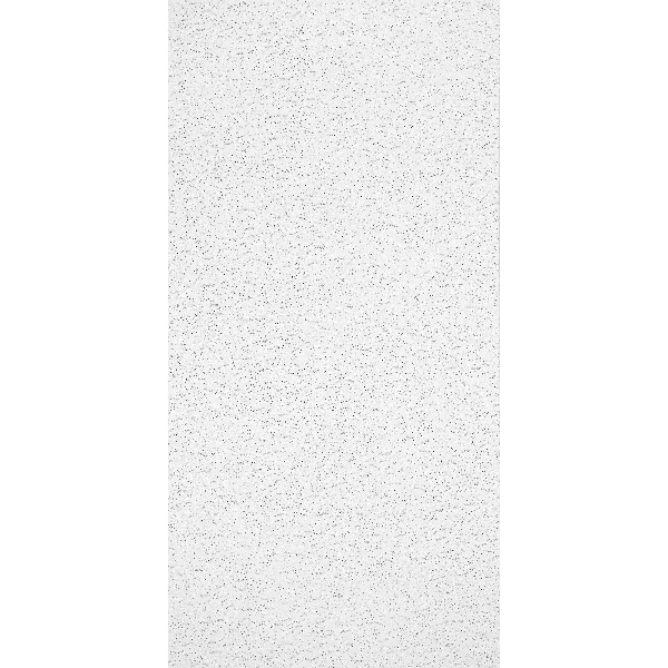 942B Ceiling Tile, 24 in L, 48 in W, 5/8 in Thick, Textured Pattern, Mineral Fiber, White