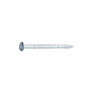 3EGFINE Fine Nail, 3D, 1-1/8 in L, Steel, Electro-Galvanized, Smooth Shank, 50 lb
