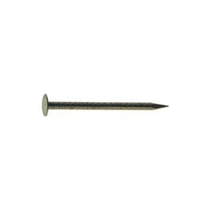 Grip-Rite 112ATDW1 Drywall Nail, 1-1/2 in L, Steel, Bright, Ring Shank, 1 lb