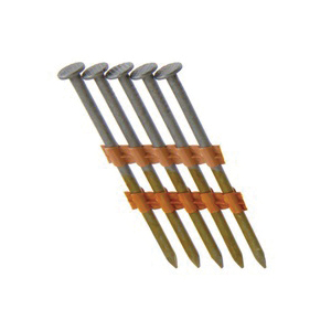 GR408HGL Framing Nail, 10D, 3 in L, Steel, Hot-Dipped Galvanized, Round Head, Ring Shank