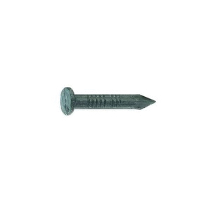 312TFMAS1 Nail, Concrete Nails, 16D, 3-1/2 in L, Steel, Tempered Hardened, Flat Head, Fluted Shank, 1 lb