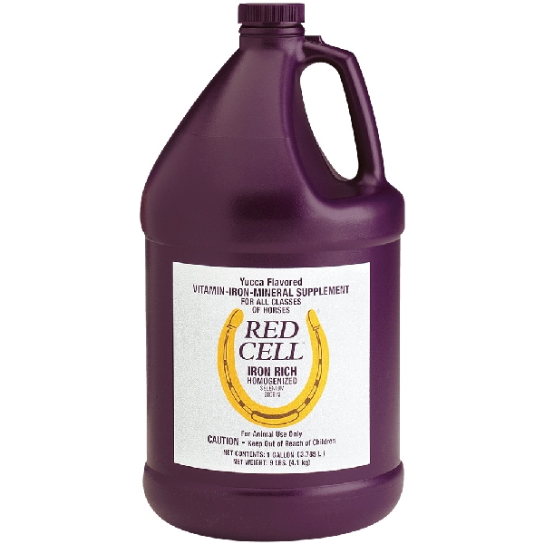 Farnam RED CELL 74110 Mineral Supplement, Liquid, Yucca Flavor, 1 gal
