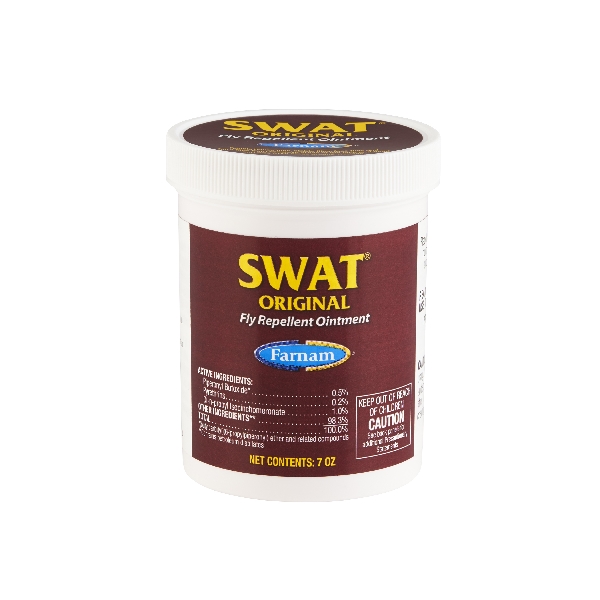 Farnam SWAT 100532424 Fly Repellent Ointment, Pink, 7 oz