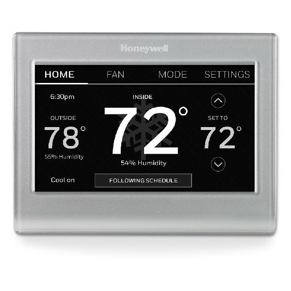 Honeywell RTH9585WF Programmable Thermostat, 24 V, Silver - 3