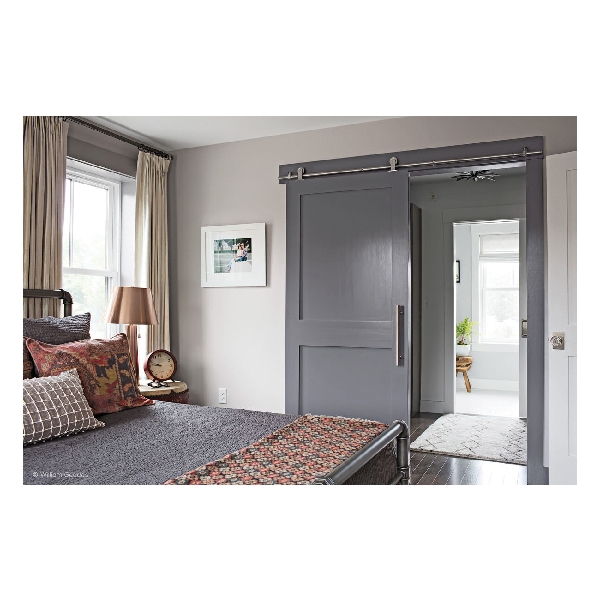 2-Panel Flat Redi-Prime, Simpson, 24 in W x 80 in H, Stile and Rail Solid Core, Door Slab - 1