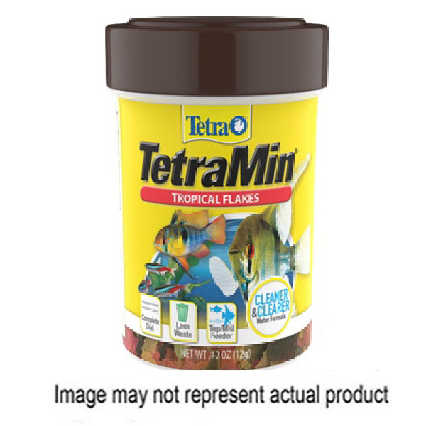Tetra TetraMin 77101 Fish Food, Tropical, Flake, 0.42 oz Jar