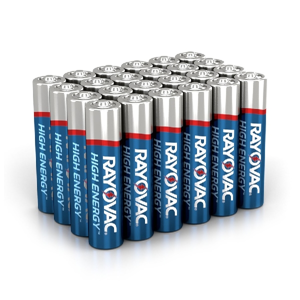 HIGH ENERGY 824-24LTK Battery, 1.5 V Battery, AAA Battery, Alkaline