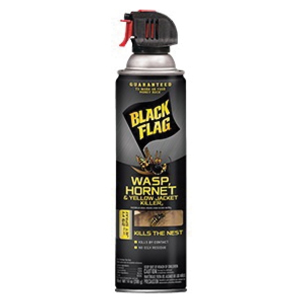 Black Flag HG-11123 Wasp, Liquid, Spray Application, 14 oz Aerosol Can - 1