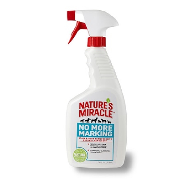 Nature's Miracle No More Marking P-5558 Stain and Odor Remover, Cinnamon, Lemongrass, 24 fl-oz
