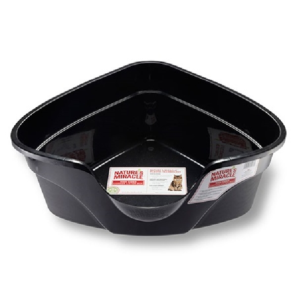 Nature's Miracle P-5913 Corner Litter Box, Plastic