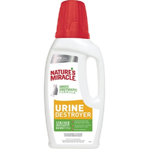 Nature's Miracle Just for Cats P-97005 Urine Destroyer, 32 fl-oz