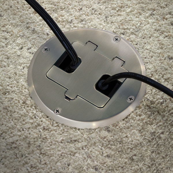 Box Kit, Raco, 5.63 in W, 5.81 in D, 5.94 in H, 1-Gang, 7-Knockout, Steel Box, Nickel - 2