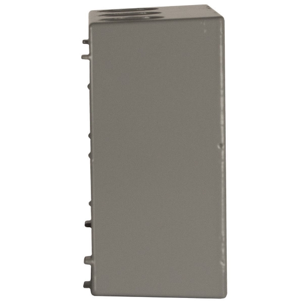 Weatherproof Electrical Box, Bell Outdoor, 2-Gang, Aluminum, Seven 1/2 in Outlets, Surface Mount, Gray, 30.2 cu-in - 3