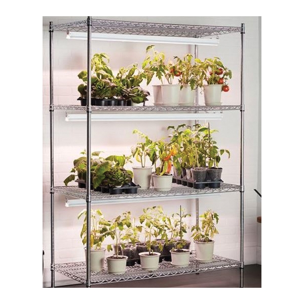 LED Grow Bulb, Ge, 32 Watt Equivalent, T8, G13 - 2