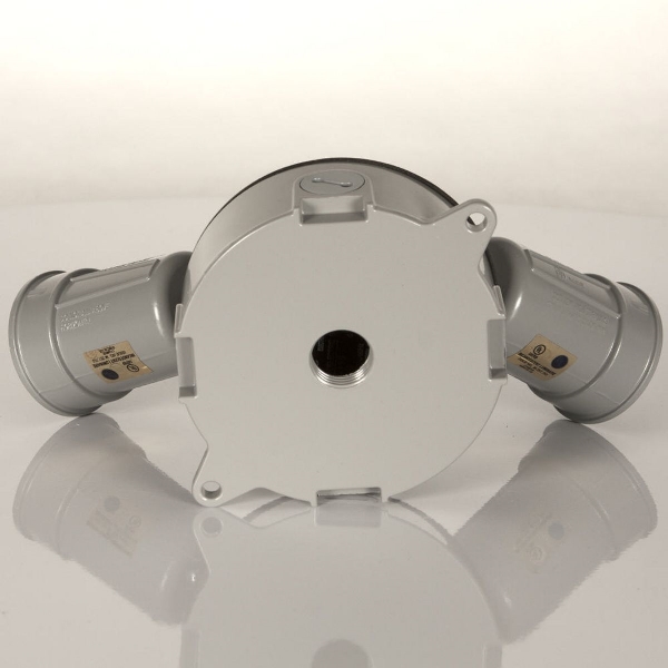 Weatherproof Kit, Bell Outdoor, 300 W, 2-Lamp, Incandescent Lamp, Metal Fixture, Gray - 5