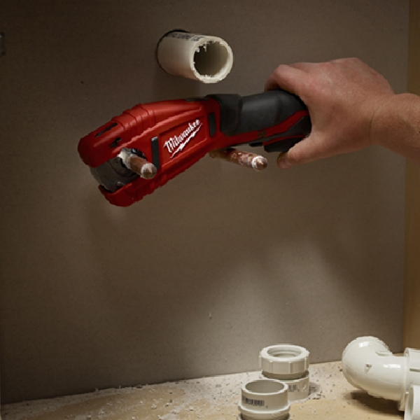 Tubing Cutter, Milwaukee, 1-1/2 in Max Pipe/Tube Dia, 1/2 in Mini Pipe/Tube Dia, Copper Pipe/Tube - 3