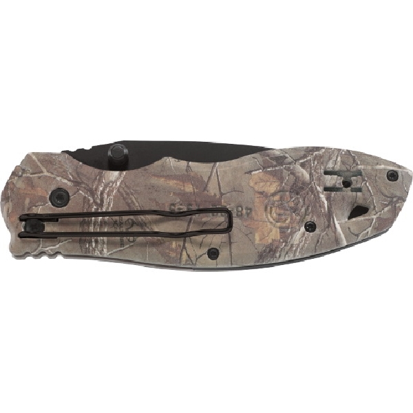Milwaukee FASTBACK Series 48-22-1996 Spring Assisted Knife, 3 in L Blade, Stainless Steel Blade, 1-Blade