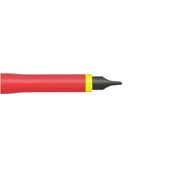 Milwaukee 48-22-2202 Screwdriver Set, 3-Piece, Steel, Black/Red, Specifications: 5 in Polycarbonate Handle - 3