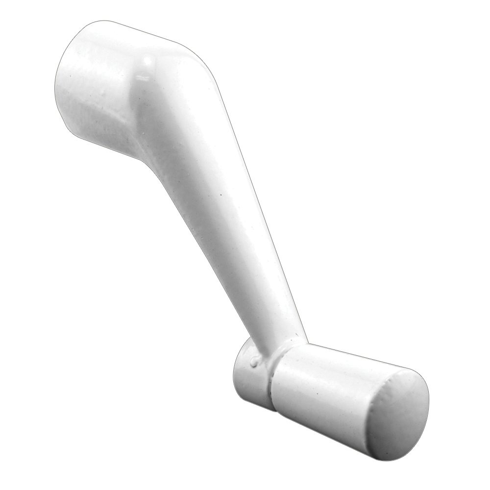 Prime-Line 17240-2-W Crank Handle, 2-11/16 in Projection, White