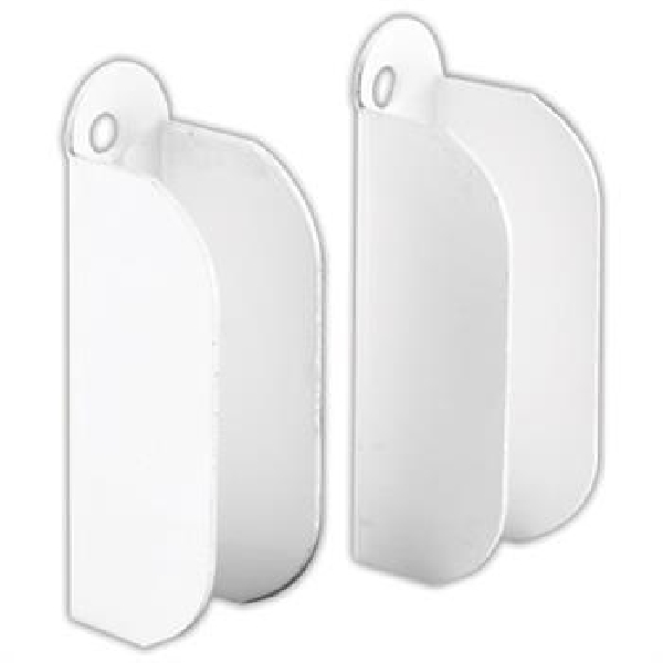 PL 8106 Screen Top Hanger, Aluminum, White, For: 3/8 in Screen Frames