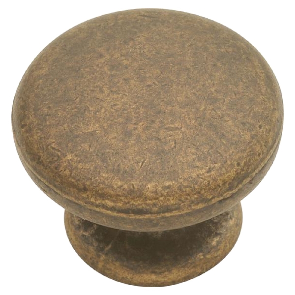 Hickory Hardware Country Kitchen Series PA1216-WOA Cabinet Knob, 1 in Projection, Zinc, Windover Antique
