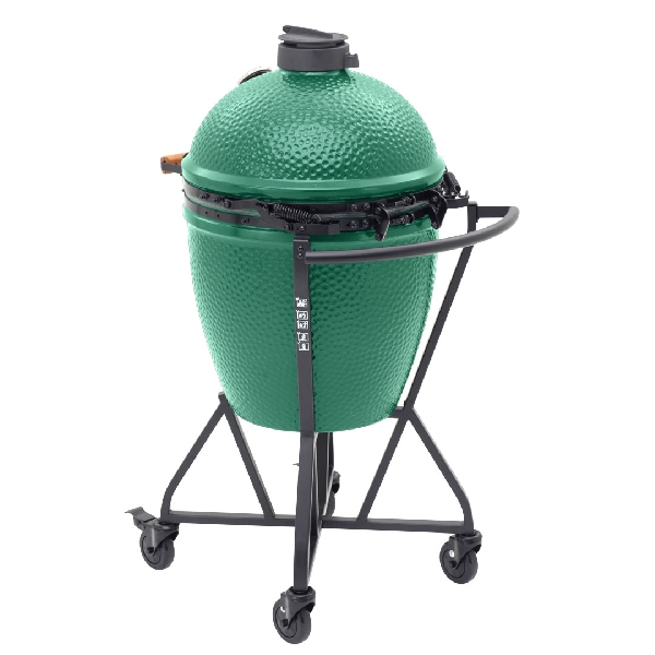 Big Green Egg 120175 Integrated Nest and Handler, 25.67 in OAL, 20.96 in OAW, 35.06 in OAH, Steel, Powder-Coated, for Large EGG - 3