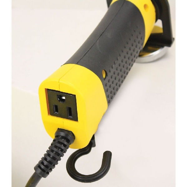 Work Light, Prime, 11 A, 120 V, 1320 W, LED Lamp, 6ft Cord, Yellow - 1