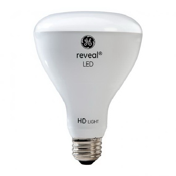 30691 LED Bulb, Flood/Spotlight, BR30 Lamp, 65 W Equivalent, E26 Lamp Base, Dimmable, White