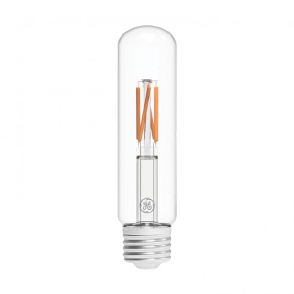29073 LED Bulb, Linear, T10 Lamp, 40 W Equivalent, E26 Lamp Base, Clear, Soft White Light