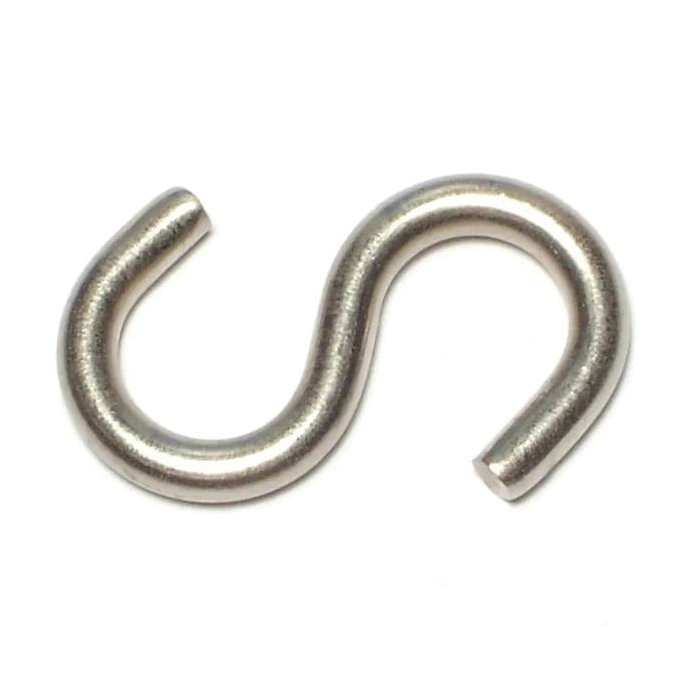 Midwest Fastener 24424 S-Hook, 1-3/4 in, Stainless Steel