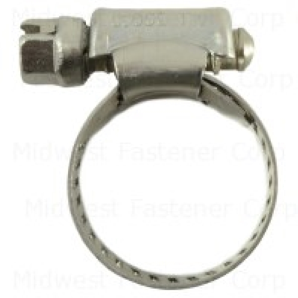 Midwest Fastener 36641 Flat Hose Clamp, #6 Trade, Stainless Steel