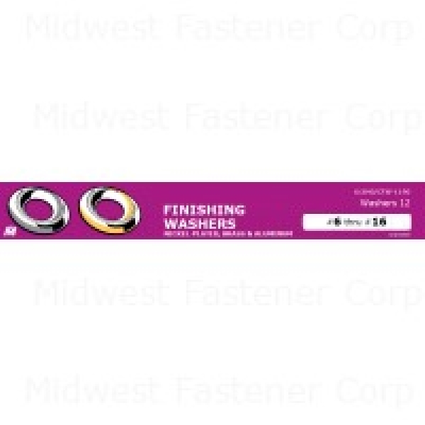 Midwest Fastener 61840 Washer Assortment, 16-Piece - 1