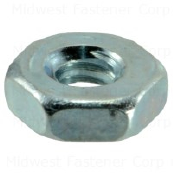 【ku*】 Midwest Fastener 61988 Hex Nut, 6-32 Thread, Zinc