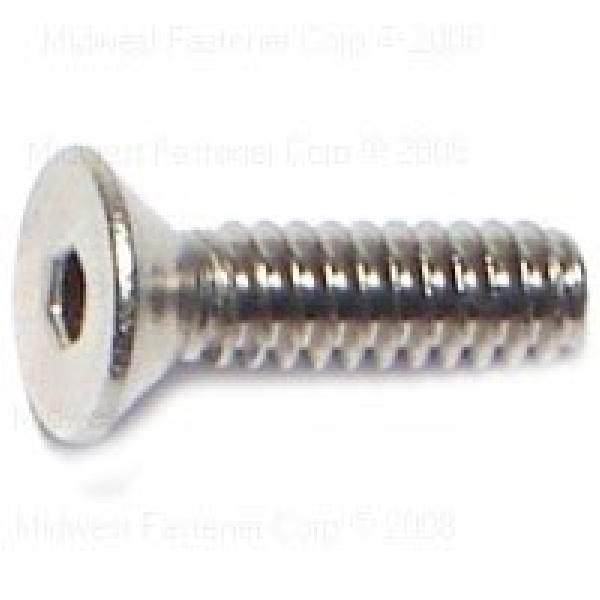 Midwest Fastener 87334 Cap Screw, #6-32 Thread, 1/2 in L, 