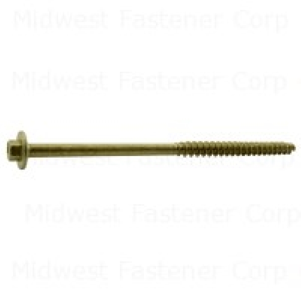 53756 Screw, 3/8 in Thread, 6 in L, 25 PK