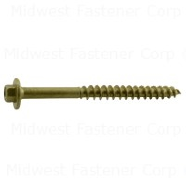53753 Screw, 3/8 in Thread, 3-5/8 in L, 50 PK
