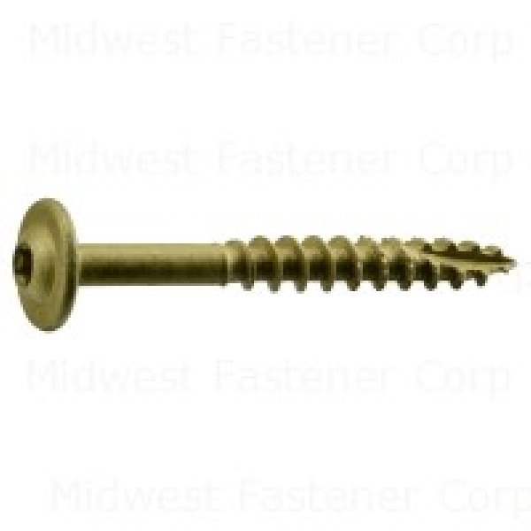 52532 Lag Screw, 5/16 in Thread, 2-1/2 in L, Platinum, 50/PK