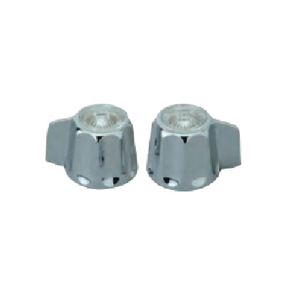 BrassCraft SH2382 Faucet Handle Set, Zinc, Chrome Plated, For: Gerber Faucets
