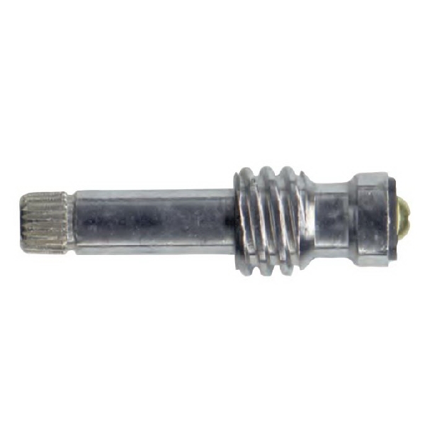 BrassCraft ST1308X Hot Faucet Stem, For: American Standard Faucets, Compression, Brass, Chrome Plated, 2-3/8 in L