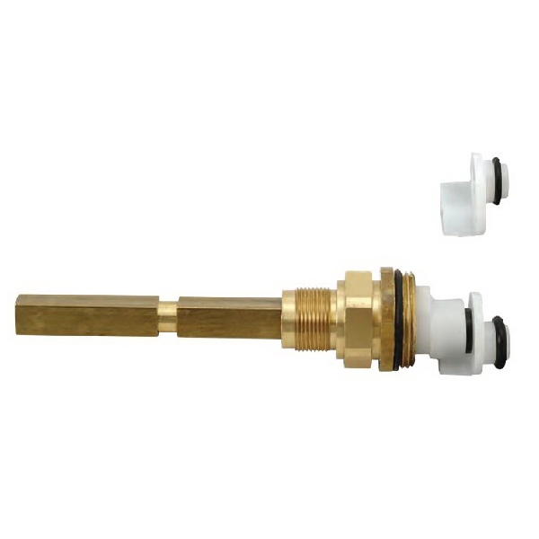 BrassCraft ST3099 Cold/Hot Faucet Stem, Compression, Brass/Plastic, 4-5/8 in L, For: Sterling Faucets