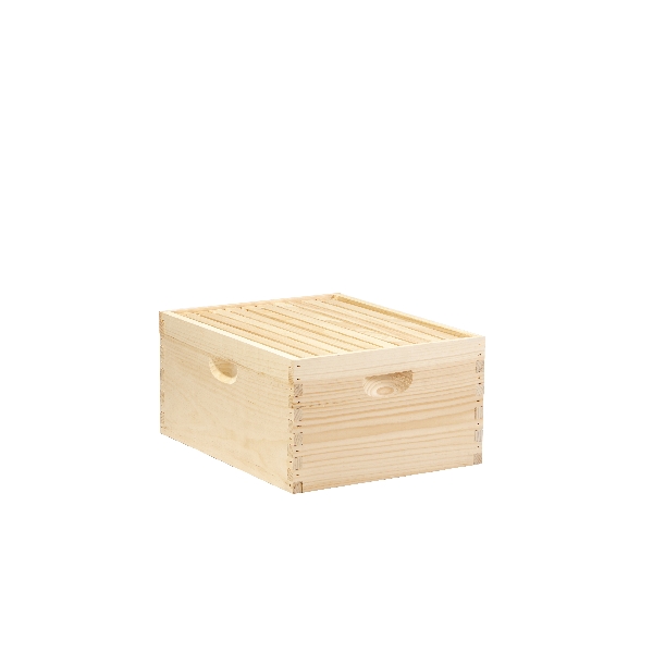 Little Giant DEEPBOX10 Deep Hive, 16-1/4 in OAW, 9-1/2 in OAH, 10-Frame, Wood Frame - 1
