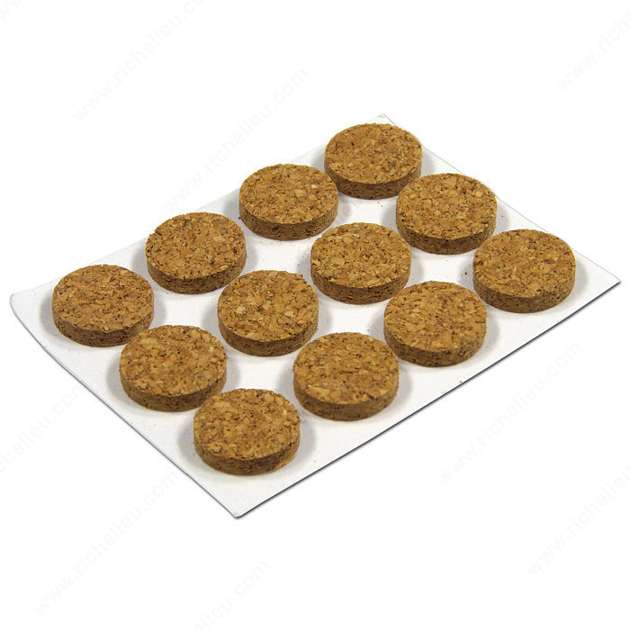 Pro-Tec 23146TV Bumper Pad, Round, Cork, Beige