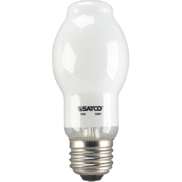 Satco S4602 Halogen Bulb, 100 W, Medium E26 Lamp Base, BT15 Lamp, 1200 Lumens, 5000 hr Average Life