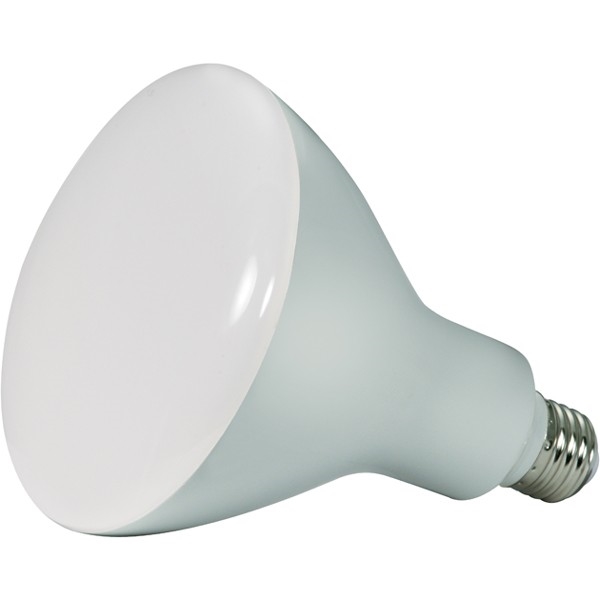 Satco S9634 LED Bulb, Flood/Spotlight, 940 Lumens, 11.5 W, BR40 Lamp, 75 W Equivalent, E26 Lamp Base, Dimmable, Frosted