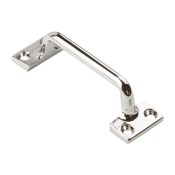 Sash Lift, National Hardware, 2.688 in L Handle, Zinc, Chrome - 2