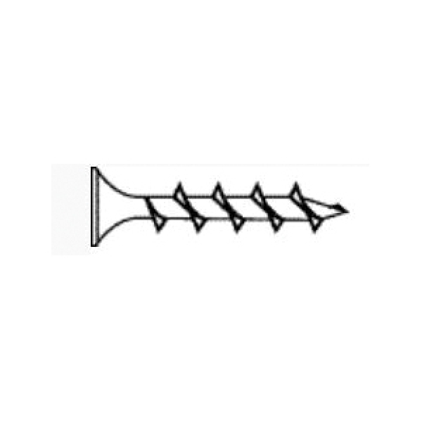 0333208G Screw, #10 Thread, 4 in L, Bugle Head, Star Drive
