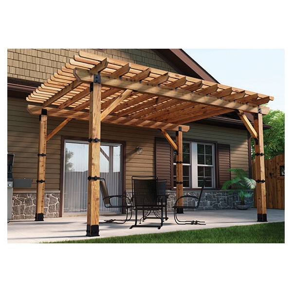 Ozco Ironwood 51708 Post Base Kit, 6 x 6 in Post