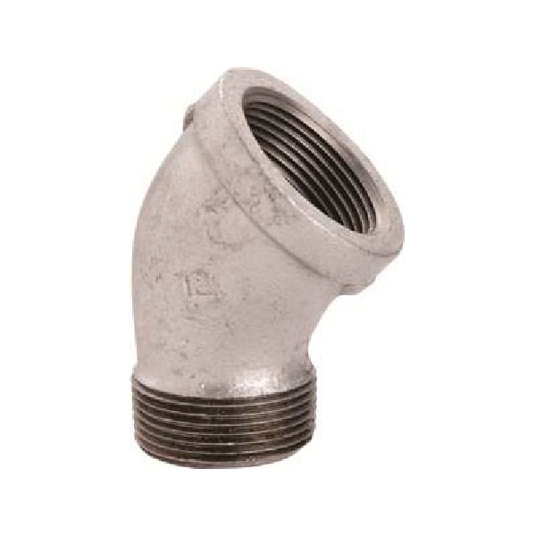 6269633 Pipe Elbow, 1-1/4 in, Threaded, 45 deg Angle